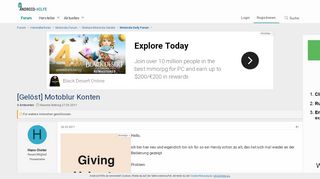 
                            11. [Gelöst] Motoblur Konten - Motorola Defy Forum – Android-Hilfe.de