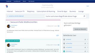 
                            5. Gelöst: Swisscom Public WLAN einrichten | Swisscom Community