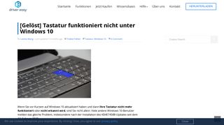 
                            12. [Gelöst] Tastatur funktioniert nicht unter Windows 10 - Germany for ...