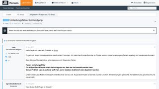 
                            9. Gelöst - Umleitungsfehler kontakt.php | Supportforum für JTL-Wawi ...