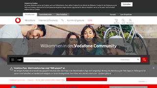 
                            7. Gelöst: Umstellung MeinVodafone-User auf Zentral-Login geh ...