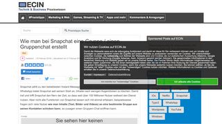 
                            11. [Gelöst] Wie man bei Snapchat eine Gruppe / einen Gruppenchat ...