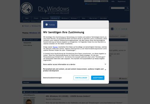 
                            4. [gelöst] Windows 10 (10240) - LOGIN-Screen ändern? - Dr. Windows