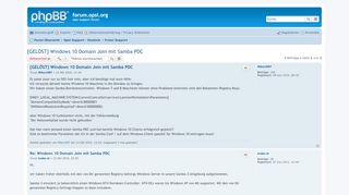 
                            3. [GELÖST] Windows 10 Domain Join mit Samba PDC - forum.opsi.org