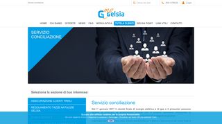 
                            12. Gelsia area clienti: servizio conciliazione | Gelsia