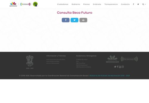 
                            3. GEM | Consulta Beca Futuro - Michoacan