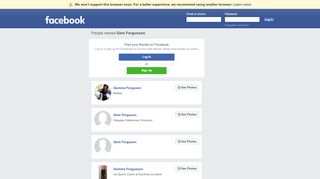 
                            5. Gem Fergusson Profiles | Facebook