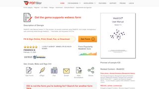
                            7. Gema Supports Webeoc - Fill Online, Printable, Fillable, Blank | PDFfiller