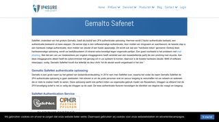 
                            7. Gemalto SafeNet | 2FA Authenticatie van Safenet | IP4sure.nl