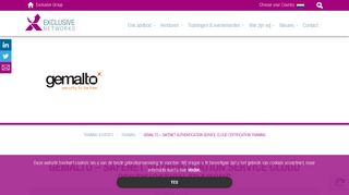 
                            11. Gemalto – SafeNet Authentication Service Cloud Certification Training ...