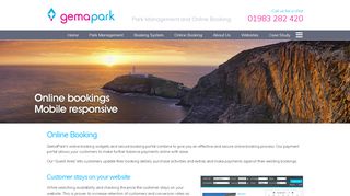 
                            2. GemaPark is a full online holiday booking system which manages ...