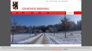 
                            13. Gemeinde Bäriswil - Neuerungen zu den Steuern