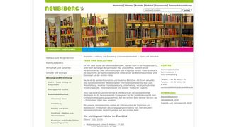 
                            3. Gemeinde Neubiberg: Team und Bibliothek