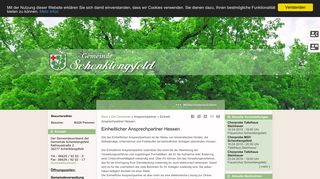 
                            11. Gemeinde Schenklengsfeld - Einheitlicher Ansprechpartner Hessen