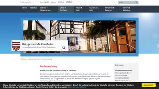 
                            9. Gemeinde Zornheim | Dorfentwicklung