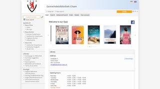 
                            6. Gemeindebibliothek Cham Online Catalog - Bibliothekssoftware