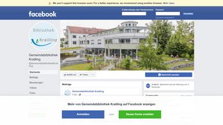 
                            8. Gemeindebibliothek Krailling - Startseite | Facebook