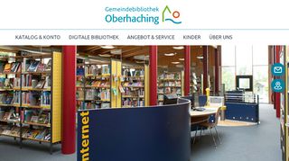 
                            2. Gemeindebibliothek Oberhaching Gemeindebibliothek: Willkommen