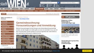 
                            8. Gemeindewohnung: Vormerkschein neu, Voraussetzungen zur Vergabe