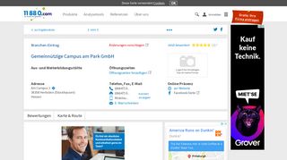 
                            12. ▷ Gemeinnützige Campus am Park GmbH | Tel. (06647) 96067... -