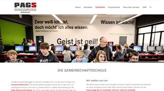 
                            5. Gemeinschaftsschule – PAGS Külsheim