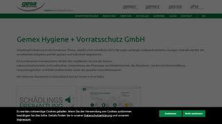 
                            10. Gemex Hygiene + Vorratsschutz GmbH - Gesa Hygiene-Gruppe