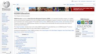 
                            11. GEMS Education - Wikipedia