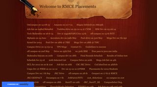 
                            7. GEMS Program - Welcome to RMCE Placements