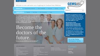 
                            2. GEMSAS | Graduate Entry Medicine