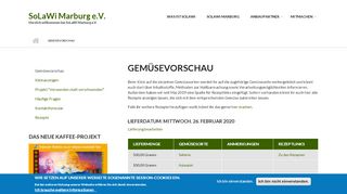 
                            2. Gemüsevorschau | SoLaWi Marburg eV