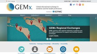 
                            5. GEMx - Global educational exchange in medicine and the health ...