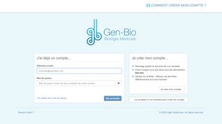 
                            1. Gen-bio - MesAnalyses