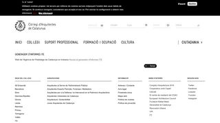 
                            6. GENERADOR d'Informes ITE | COL·LEGI D'ARQUITECTES DE ...