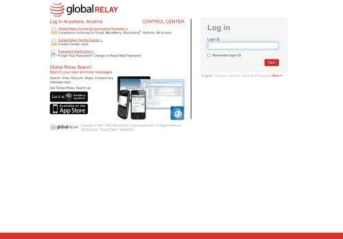 
                            8. General Authentication Service - Global Relay Archive & Compliance ...