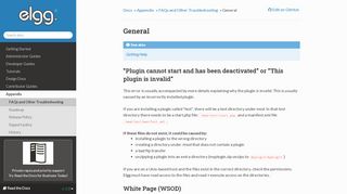 
                            5. General — Elgg master documentation