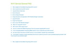 
                            3. General FAQ
