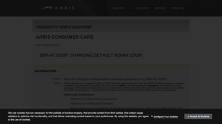 
                            13. General FAQs: SBR-AC1200P: Changing Default Admin Login