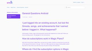 
                            9. General Questions Android – Smule