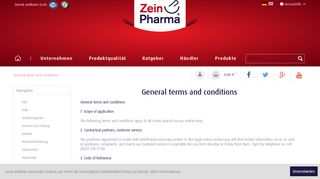 
                            13. General terms and conditions | - ZeinPharma