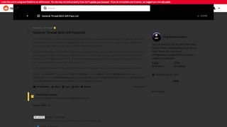 
                            4. General Thread-BDO Gift Pass List : blackdesertonline - Reddit