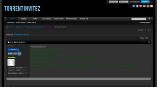 
                            8. General | TrackerX.com.ar - Torrentinvitez