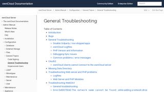
                            10. General Troubleshooting — ownCloud 10.0.10 Server Administration ...