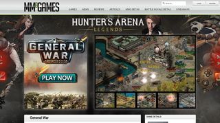 
                            5. General War - MMOGames.com