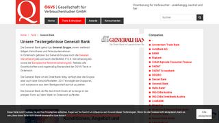 
                            7. Generali Bank | Companies | ÖGVS