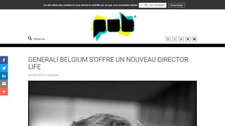 
                            7. Generali Belgium s'offre un nouveau Director Life - PUB.be