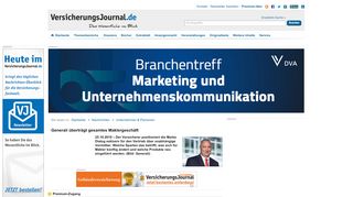 
                            8. Generali überträgt gesamtes Maklergeschäft - VersicherungsJournal ...