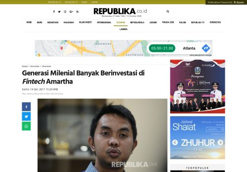 
                            12. Generasi Milenial Banyak Berinvestasi di Fintech Amartha | Republika ...