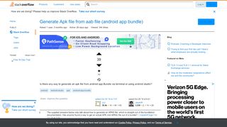 
                            9. Generate Apk file from aab file (android app bundle) - Stack Overflow