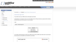 
                            7. Generate Login-Link - online help onOffice smart