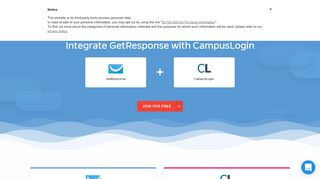 
                            8. Generate more leads with the GetResponse + Campus Login ...